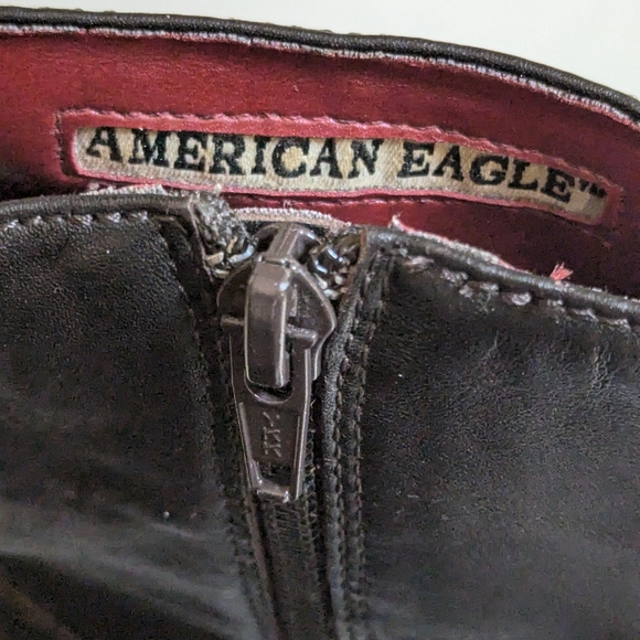 American Eagle Outfitters Dark Brown Ankle Boots - Picture 3 of 9